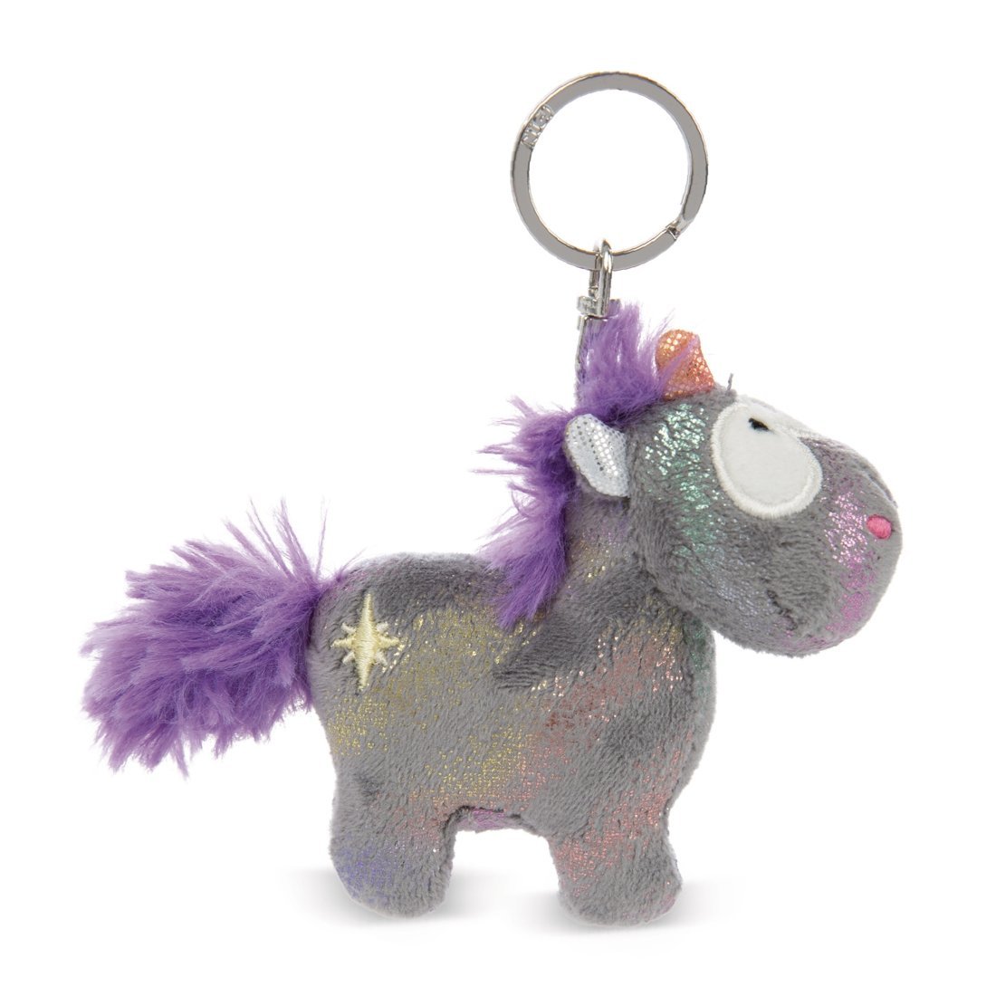 NICI Einhorn Star Bringer, grau Schlüsselanhänger | Kuscheltier.Boutique