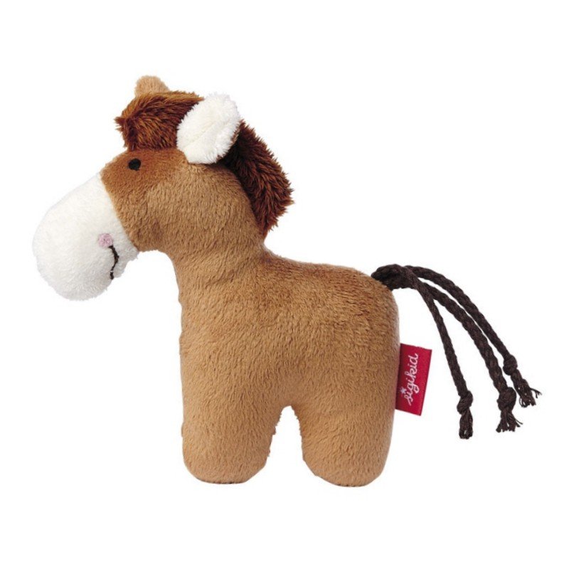 sigikid für Babys: Pferd, Rassel 15cm