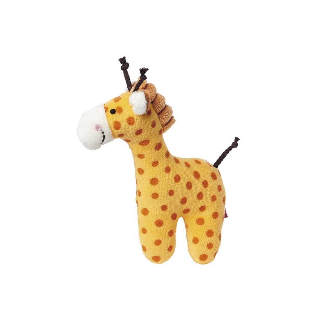 sigikid für Babys Giraffe, Rassel 15cm