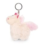 NICI Einhorn Theodor im Schneeanzug, Schlüsselanhänger 