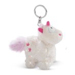 NICI Einhorn Theodor im Schneeanzug, weiß Schlüsselanhänger 