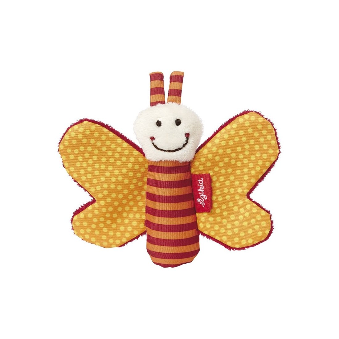 sigikid für Babys Schmetterling orange, Vorderseite | Kuscheltier.Boutique sigikid für Babys Schmetterling orange, Vorderseite | Kuscheltier.Boutique