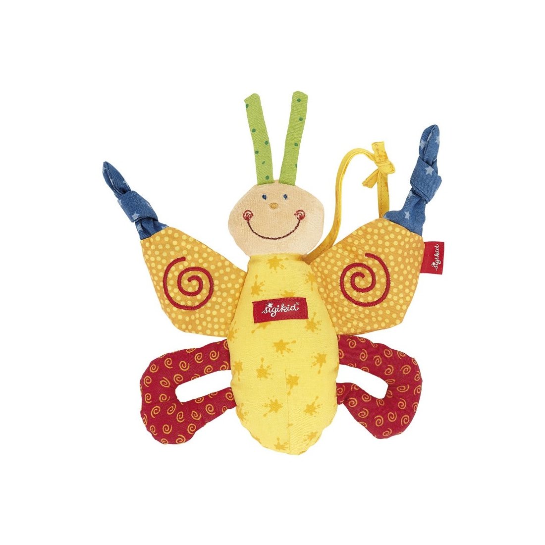 sigikid für Babys Schmetterling orange, 17cm sigikid für Babys Schmetterling orange, 17cm