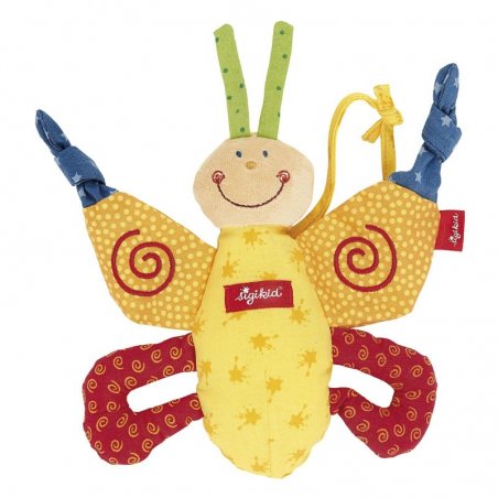 sigikid für Babys Schmetterling orange, 17cm sigikid für Babys Schmetterling orange, 17cm