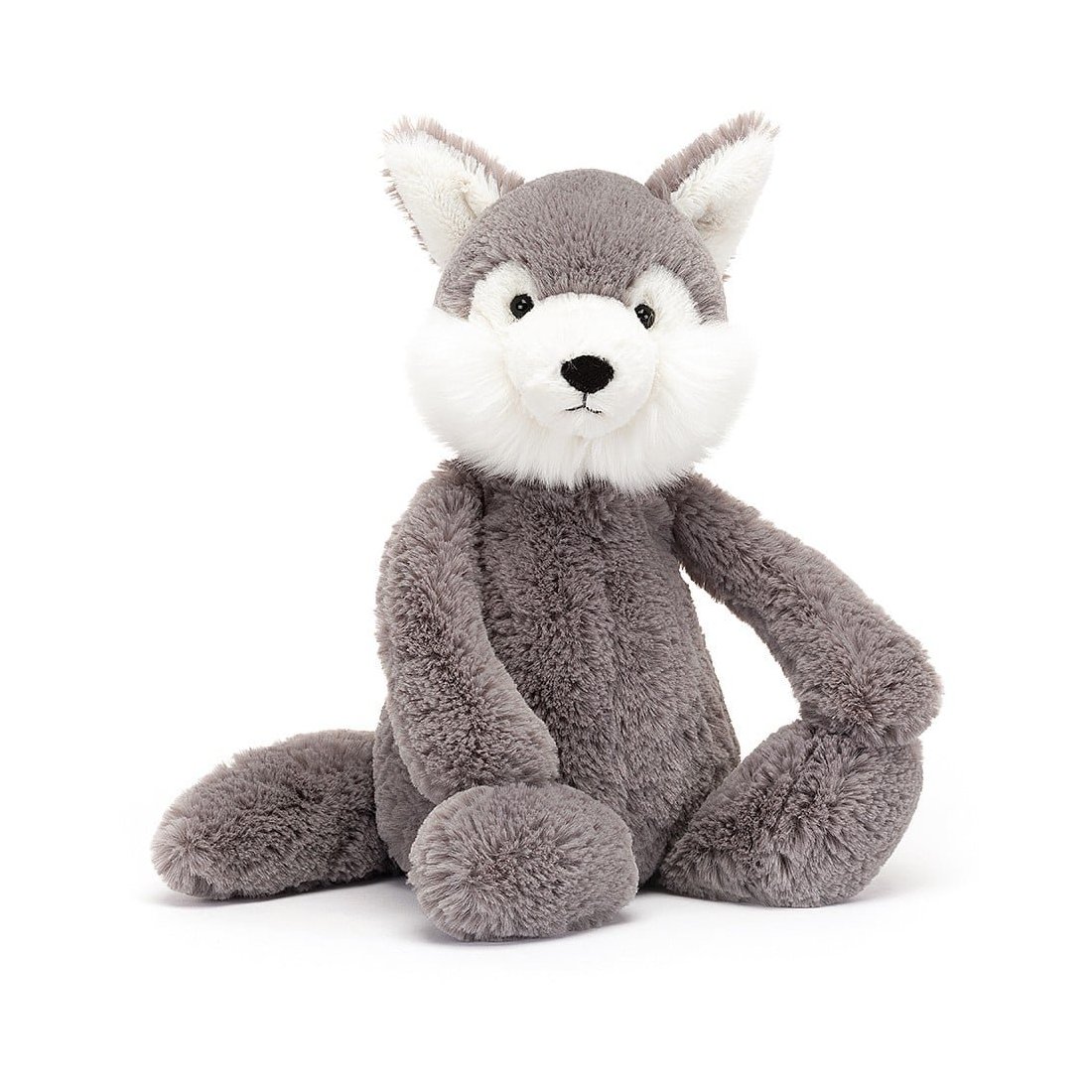Jellycat Wolf Bashful Wolf, Vorderseite | Kuscheltier.Boutique