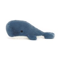 Jellycat Wal Wavelly Whale Blue, blau | Kuscheltier.Boutique