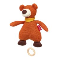 sigikid Knitted Love Strick Spieluhr Teddybär | Kuscheltier.Boutique