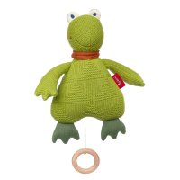 sigikid Knitted Love Strick Spieluhr Frosch | Kuscheltier.Boutique