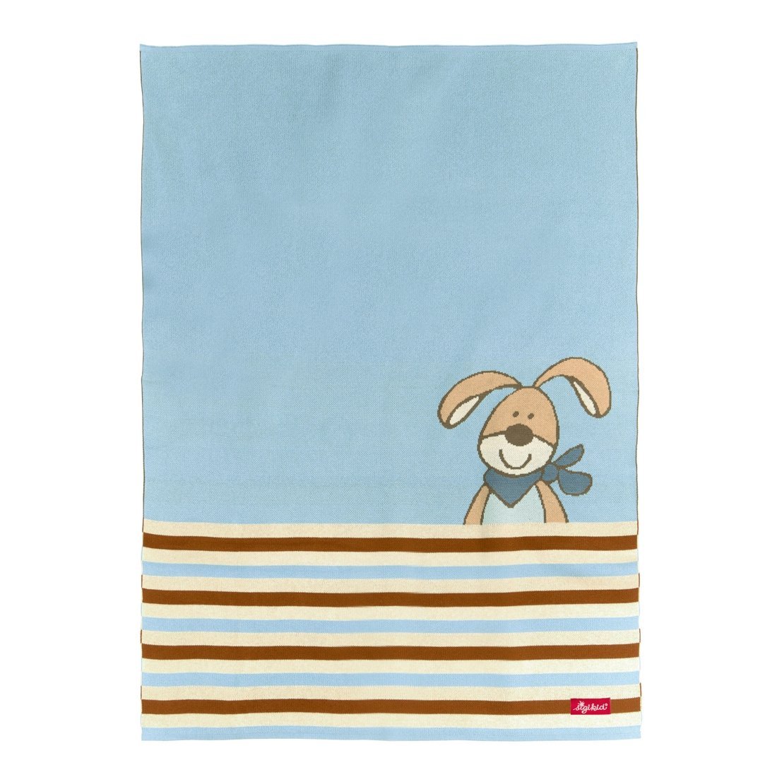 sigikid Hase Semmel Bunny, Strick-Schmusedecke | Kuscheltier.Boutique