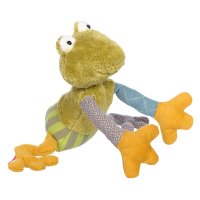 sigikid Patchwork Sweety Frosch Yellwo Sunshine | Kuscheltier.Boutique