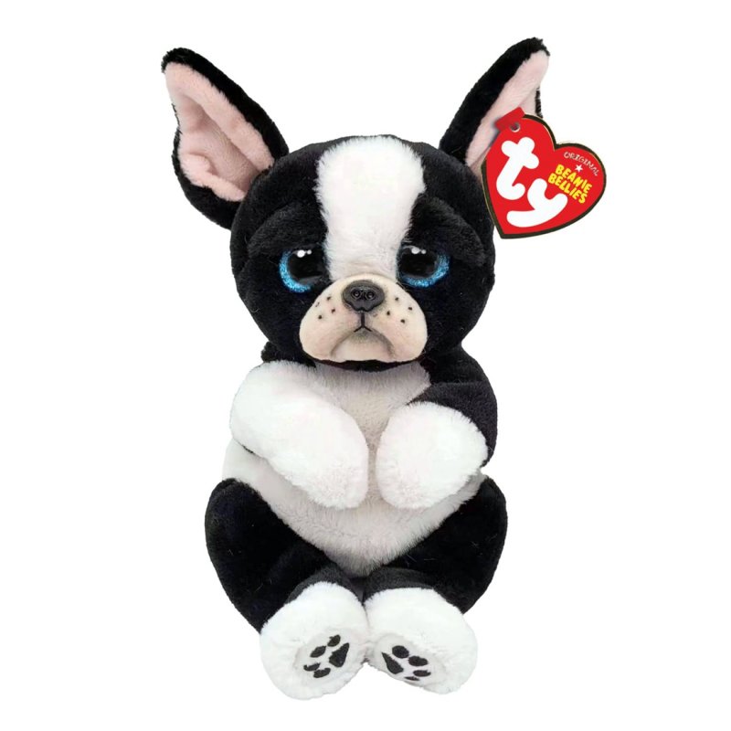 Ty Beanie Bellies Bulldogge Hund Tink schwarzweiß | Kuscheltier.Boutique
