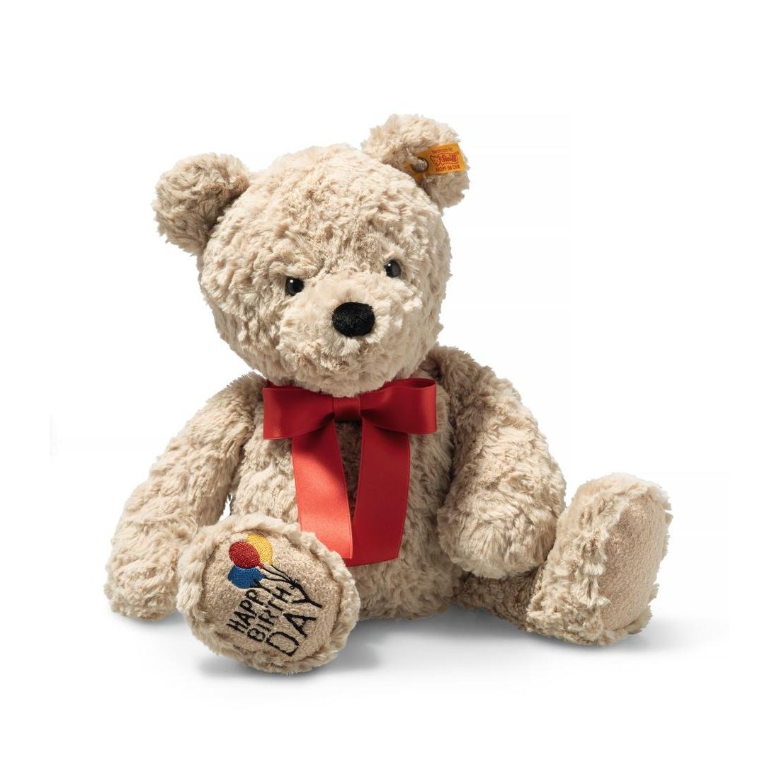 Steiff Teddybär Jimmy Happy Birthday beige | Kuscheltier.Boutique