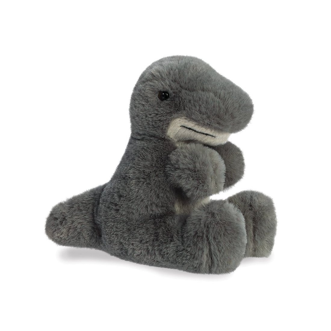 Aurora Mini Flopsies Dinosaurier T-Rex rauchgrau | Kuscheltier.Boutique