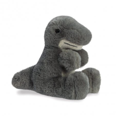 Aurora Mini Flopsies Dinosaurier T-Rex rauchgrau | Kuscheltier.Boutique