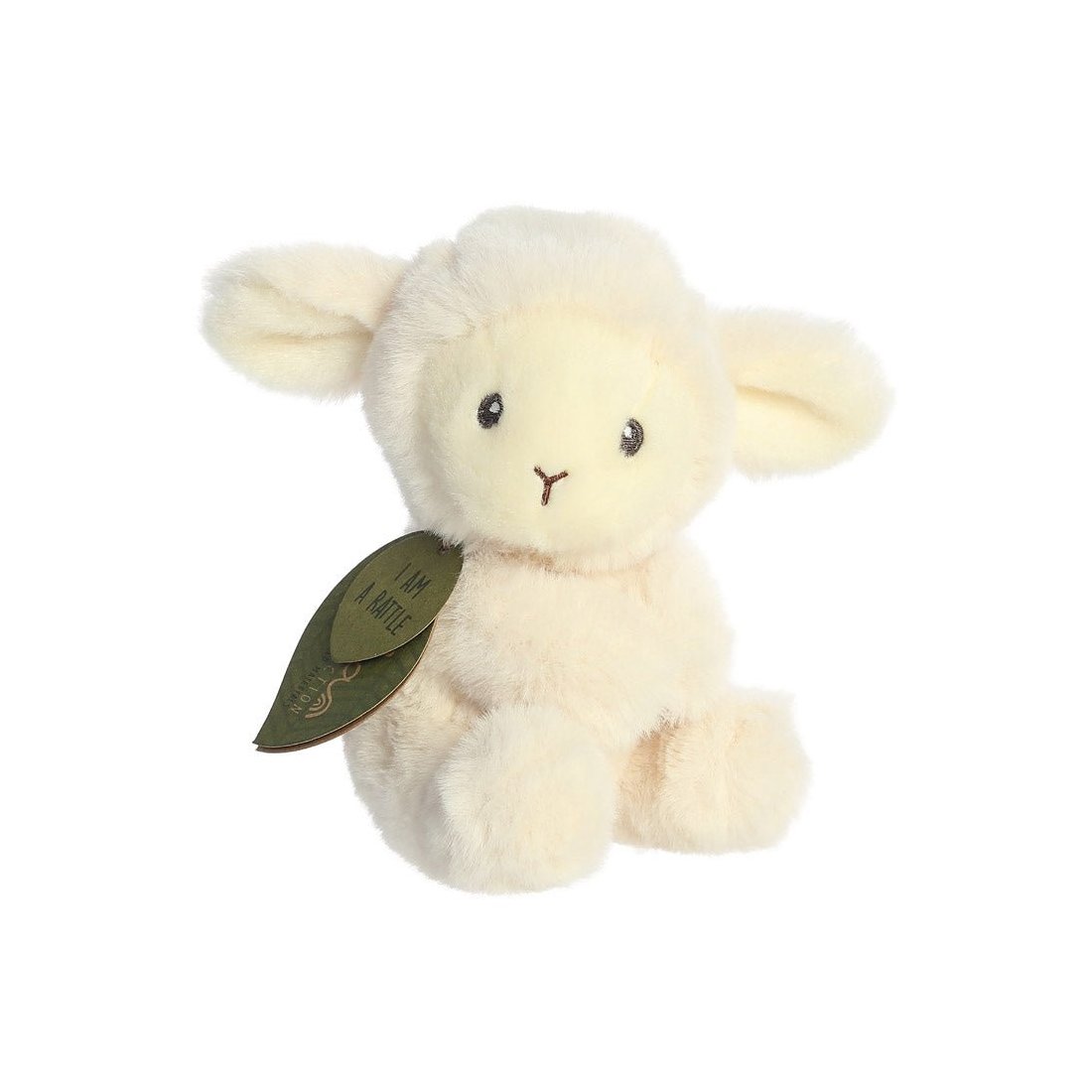 Ebba Baby Schaf Laurin Lamb Vorderseite Rassel | Kuscheltier.Boutique