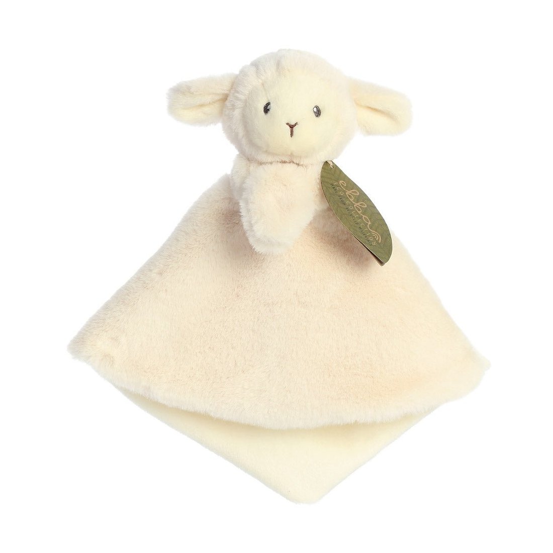 Ebba Baby Schaf Laurin Lamb Vorderseite Schmusetuch | Kuscheltier.Boutique