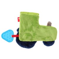 sigikid PlayQ Schmusetuch Traktor grün Rückseite | Kuscheltier.Boutique