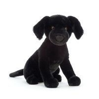 Jellycat Hund Pippa Black Labrador Vorderseite | Kuscheltier.Boutique