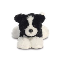 Aurora Mini Flopsies Border Collie, Vorderseite | Kuscheltier.Boutique