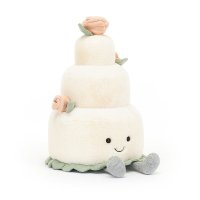 Jellycat Amuseables Wedding Cake, Vorderseite | Kuscheltier.Boutique