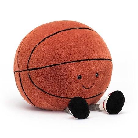 Jellycat Amuseables Sports Basketball Vorderseite | Kuscheltier.Boutique