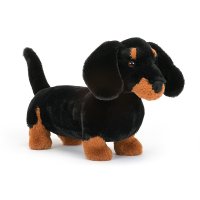 Jellycat Dackel Freddie  Sausage Dog 27cm Vorderseite | Kuscheltier.Boutique