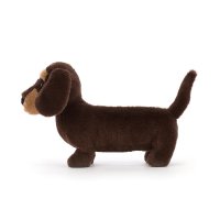 Jellycat Dackel Otto Sausage Dog 17cm braun | Kuscheltier.Boutique