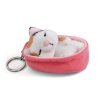 Schlüsselanhänger Sleeping Kitties Katze dreifarbig | Kuscheltier.Boutique