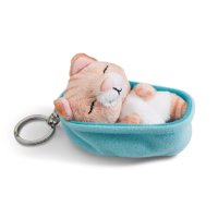 NICI Schlüsselanhänger Sleeping Kitties Katze rot | Kuscheltier.Boutique