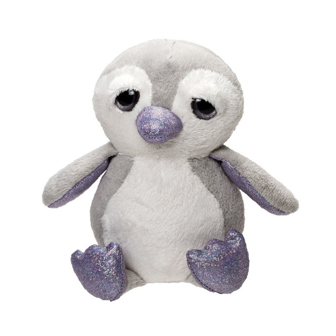 Li'L Peepers Pinguin Plüschtier hellgrau / weiß | Kuscheltier.Boutique