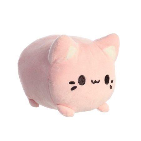 Aurora Tasty Peach Strawberry Meowchi Vorderseite | Kuscheltier.Boutique