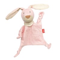 sigikid Yellow Sunshine Mini-Schmusetuch Hase 