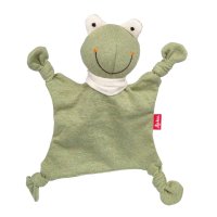 sigikid Yellow Sunshine Mini-Schmusetuch Frosch 