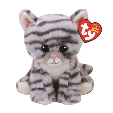 Ty Beanie Babies Katze Millie grau getigert | Kuscheltier.Boutique