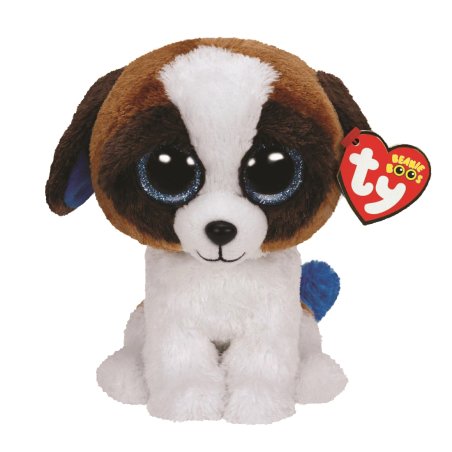 Ty Beanie Boos Hund Duke braun / weiß | Kuscheltier.Boutique