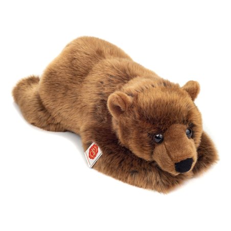 Hermann TEDDY Braunbär liegend | Kuscheltier.Boutique