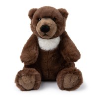 WWF Eco Line Grizzlybär sitzend Vorderseite | Kuscheltier.Boutique
