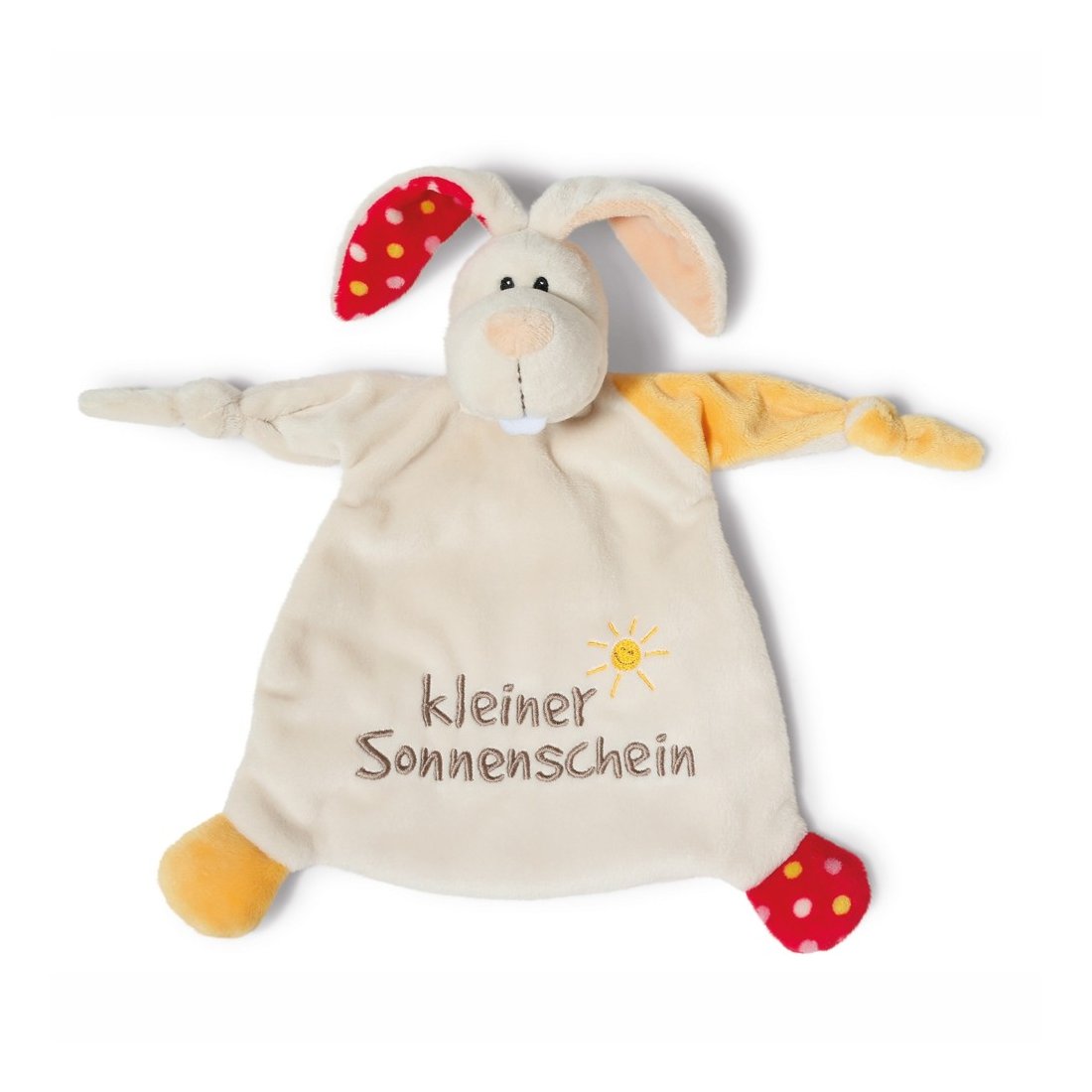 My First NICI Hase Tilli, Schmusetuch "Kleiner Sonnenschein" | Kuscheltier.Boutique