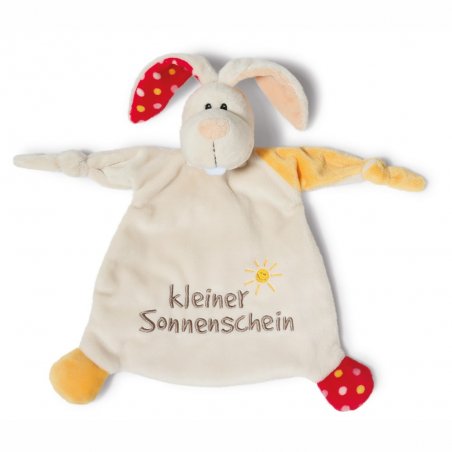My First NICI Hase Tilli, Schmusetuch "Kleiner Sonnenschein" | Kuscheltier.Boutique