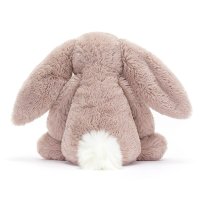Jellycat Hase Bashful Luxe Bunny Rosa klein Rückseite | Kuscheltier.Boutique