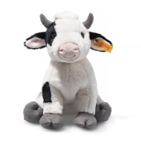 Steiff Soft Cuddly Friends Kuh Cobb, schwarz-weiß | Kuscheltier.Boutique