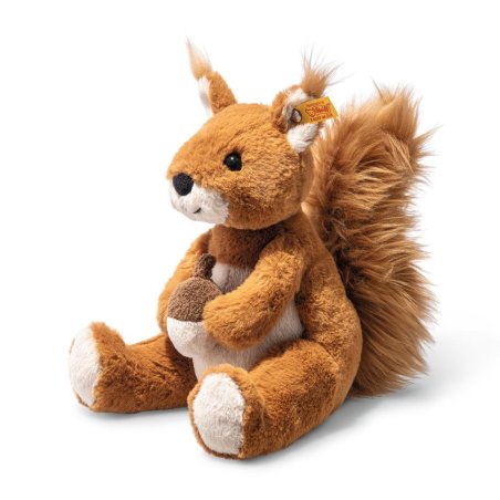 Steiff Soft Cuddly Friends Eichhörnchen Phill, rotbraun | Kuscheltier.Boutique