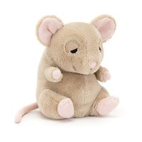 Jellycat Siebenschläfer Cuddlebud Darcy Dormouse Vorderseite | Kuscheltier.Boutique