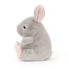 Jellycat Hase Cuddlebud Bernard Bunny hellgrau | Kuscheltier.Boutique