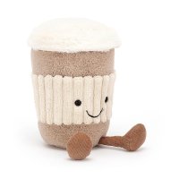 Jellycat Amuseables Coffee to Go Vorderseite 
