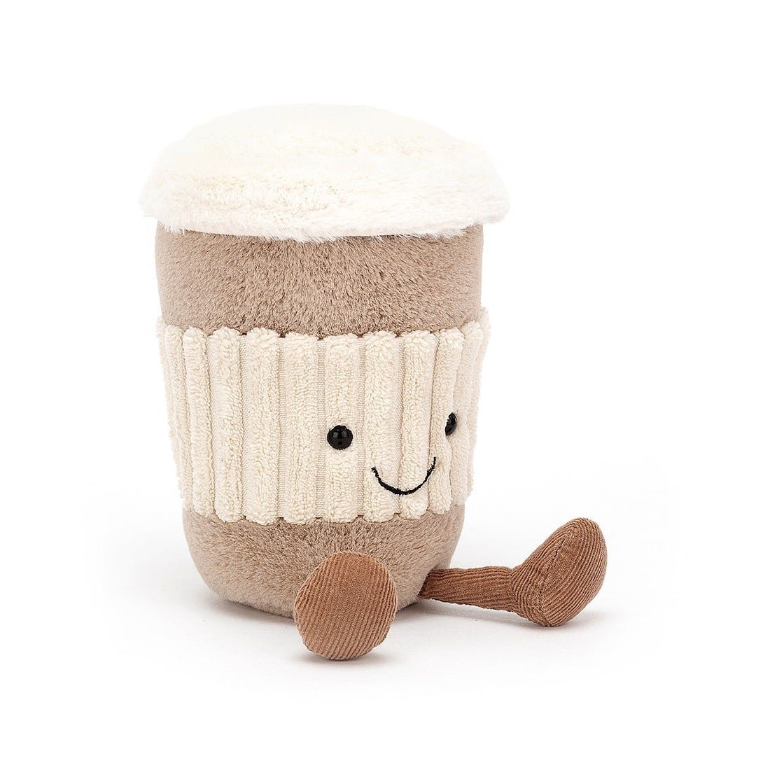 Jellycat Amuseables Coffee to Go Vorderseite 