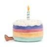 Jellycat Amuseables Rainbow Birthday Cake, pastell | Kuscheltier.Boutique