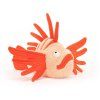 Jellycat Feuerfisch Lois Lionfish Vorderseite | Kuscheltier.Boutique