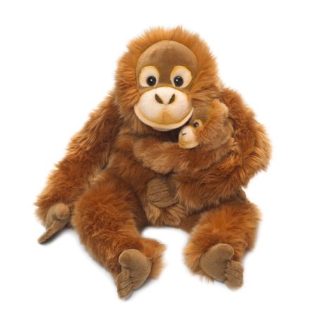 WWF Classic Collection Orang-Utan Mutter mit Baby | Kuscheltier.Boutique