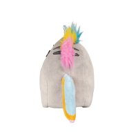 Aurora Pusheenicorn stehend, grau / bunt | Kuscheltier.Boutique